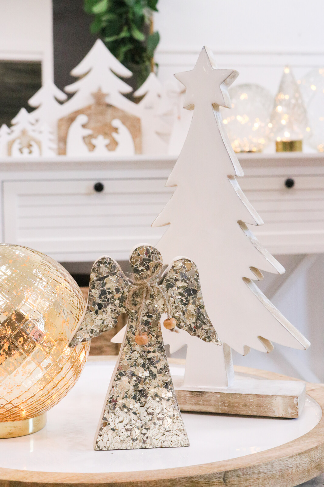 Large Xmas Tree - White