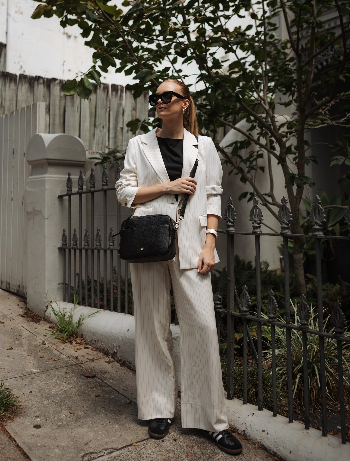 Leah Cross Body Bag - Black