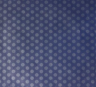 Lots Of Dots Gift Wrap - Navy/Metallic Navy
