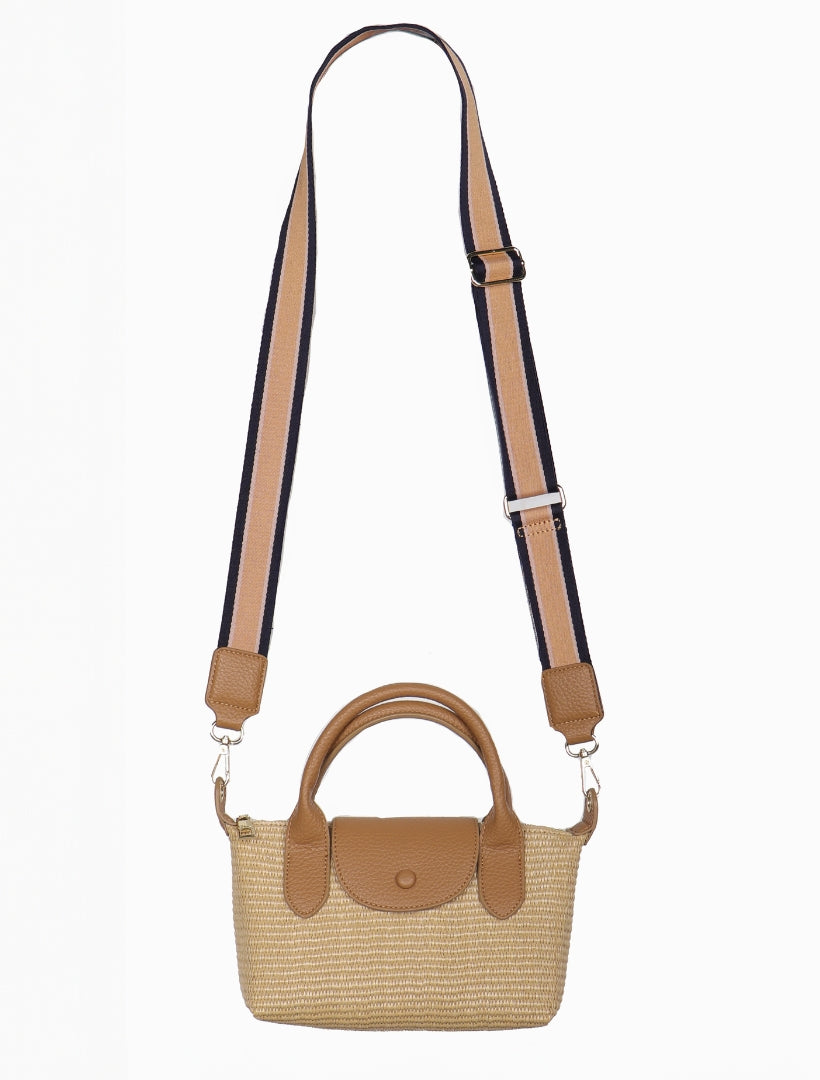 Maddy Palma Cross Body Bag - Tan