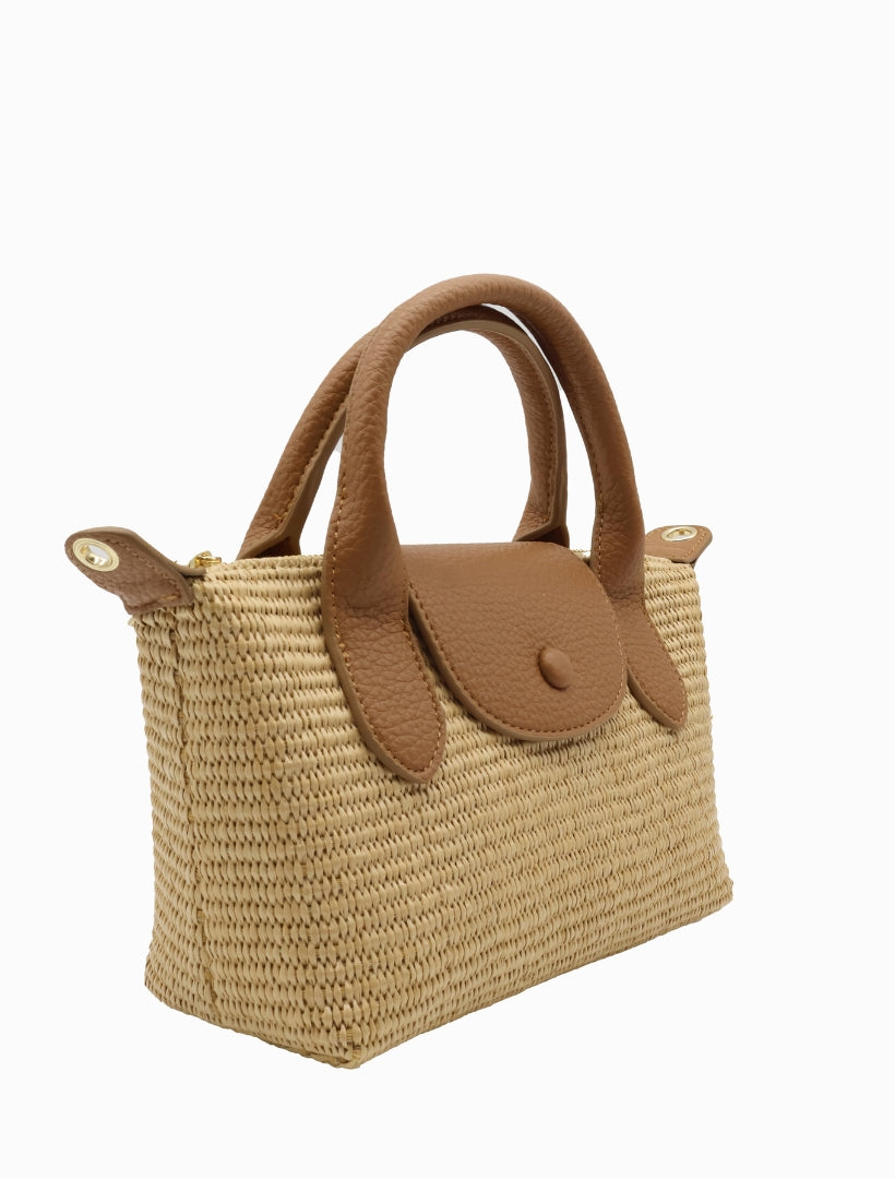 Maddy Palma Cross Body Bag - Tan