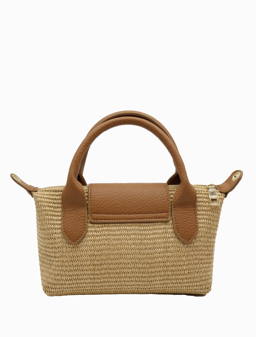 Maddy Palma Cross Body Bag - Tan