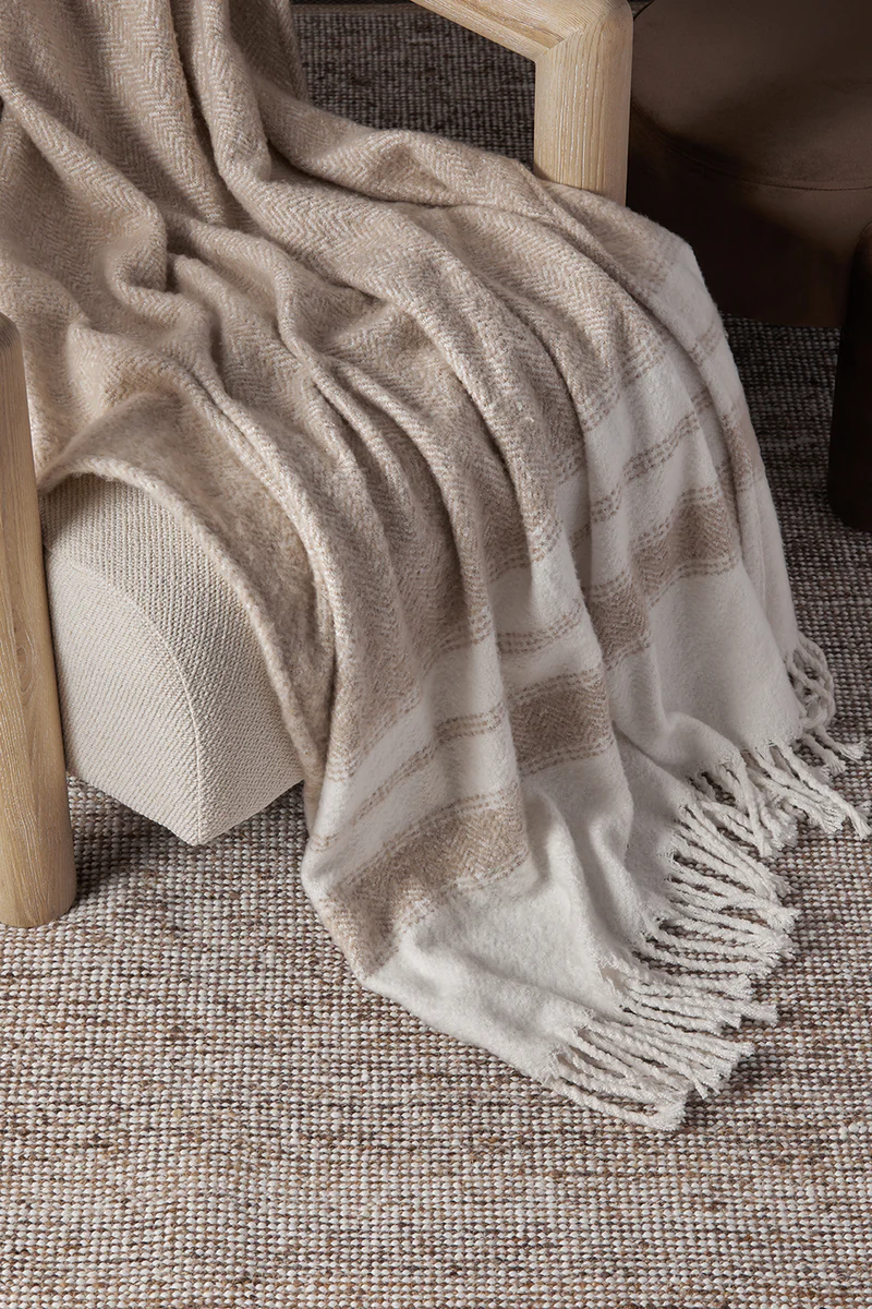 Marai Woven Throw - Sand