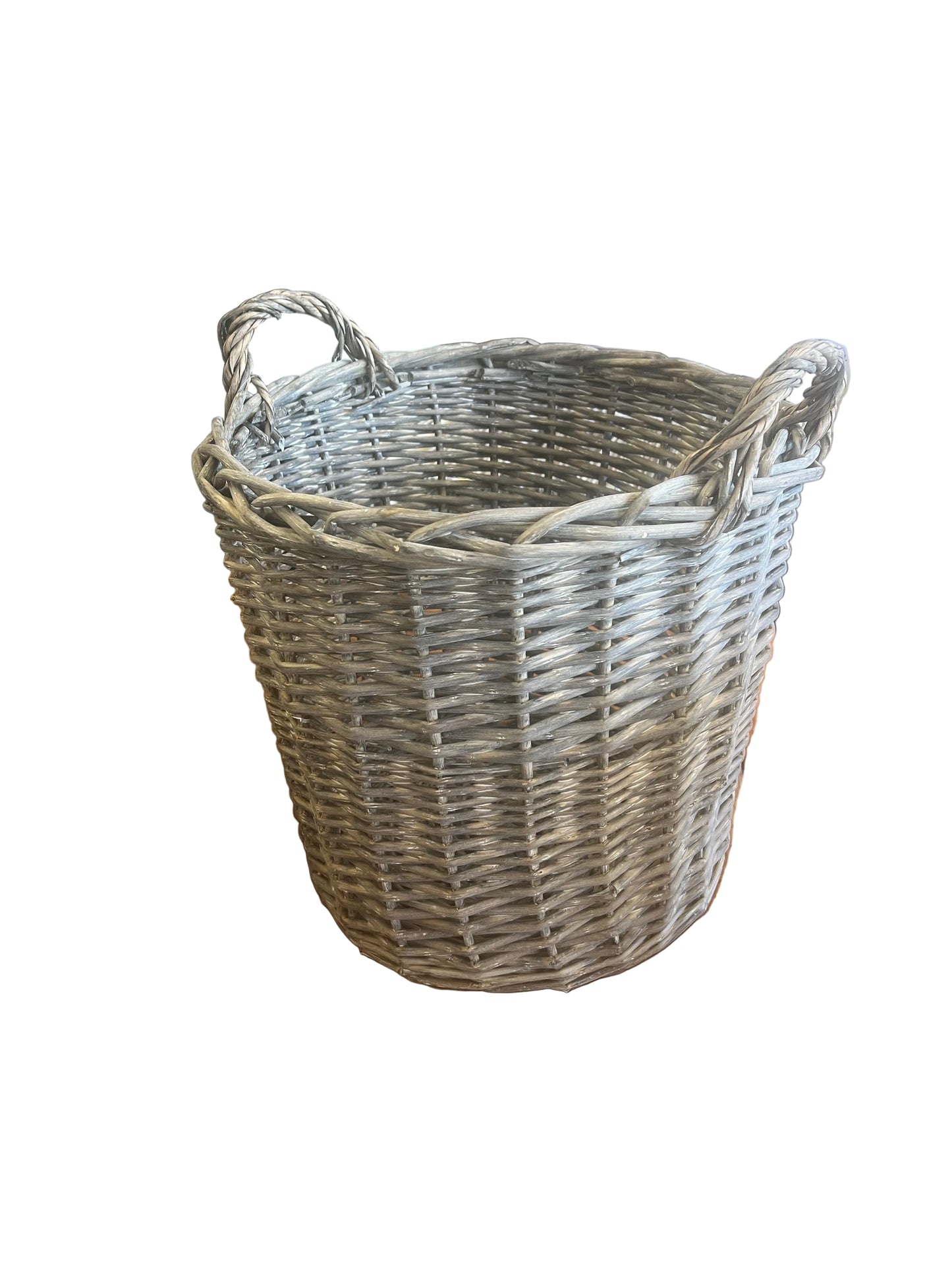 Medium Willow Basket - Grey