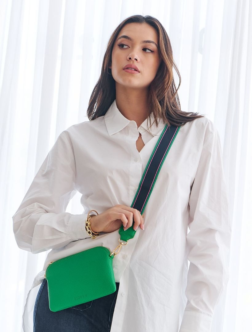 Missy Hugo Cross Body Bag - Emerald