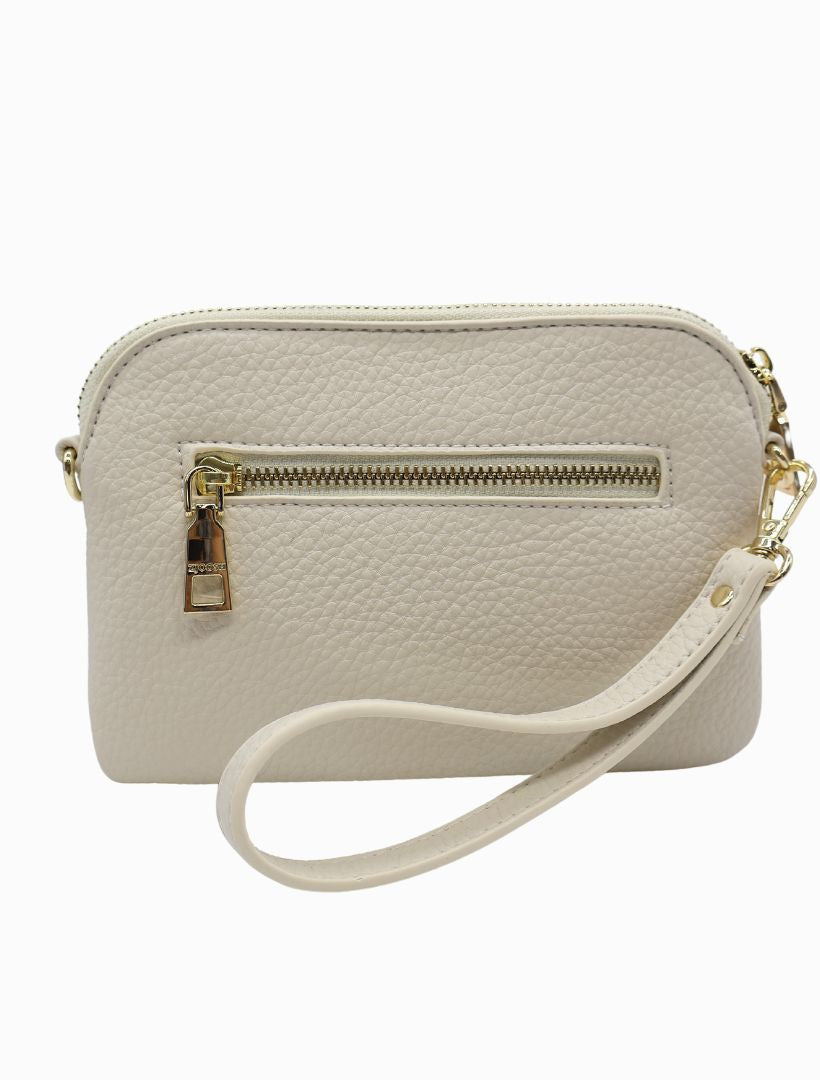 Missy Hugo Cross Body Bag - Ecru