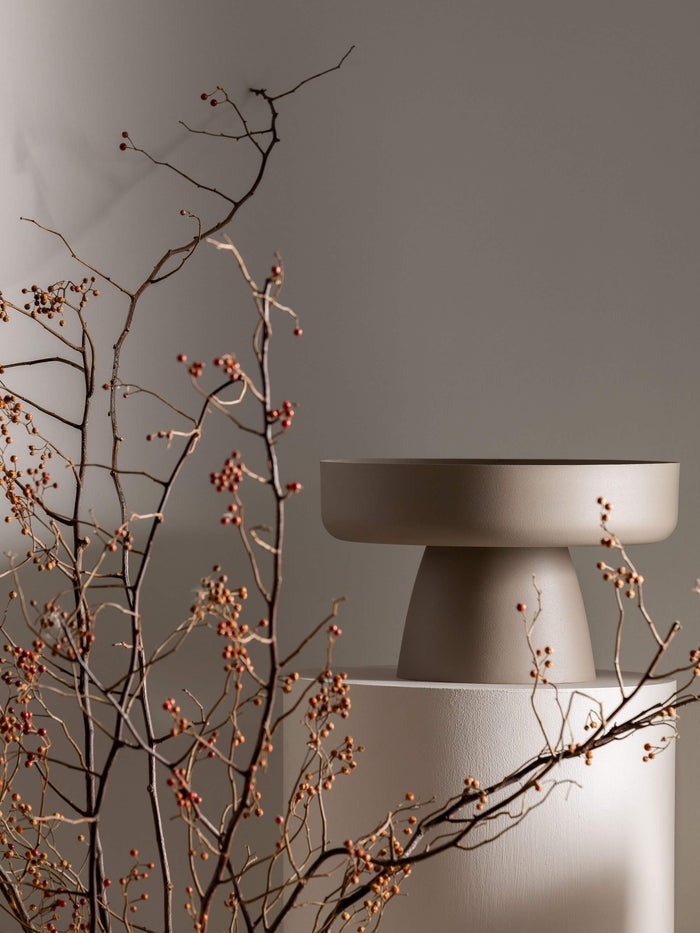 Mona Pedestal - Latte