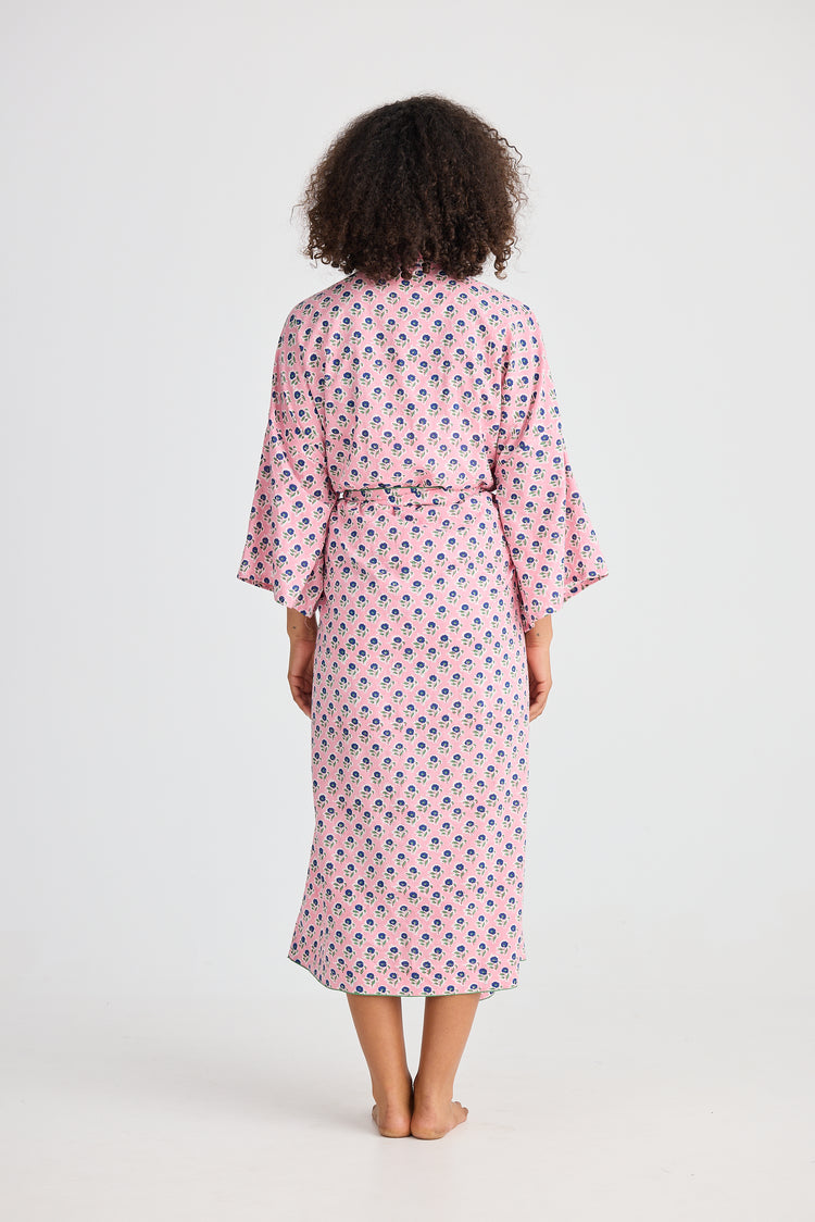 Namaste Robe - Ditsy Daisy Print