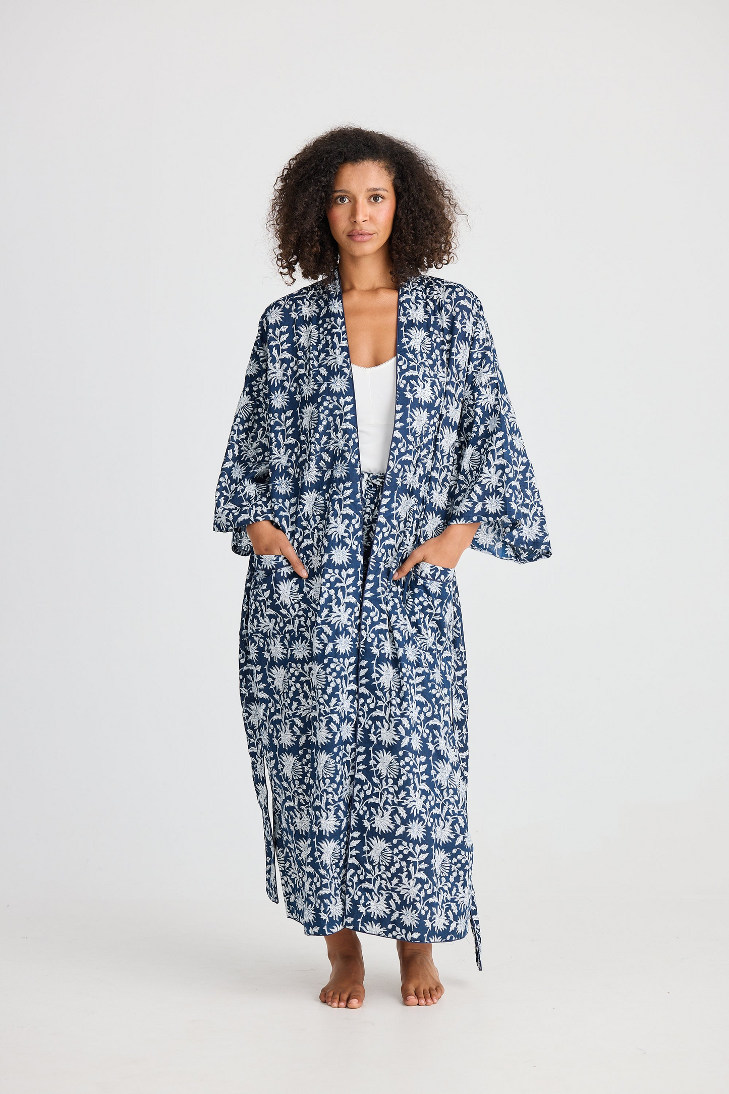 Namaste Robe - Wild Paisley Print