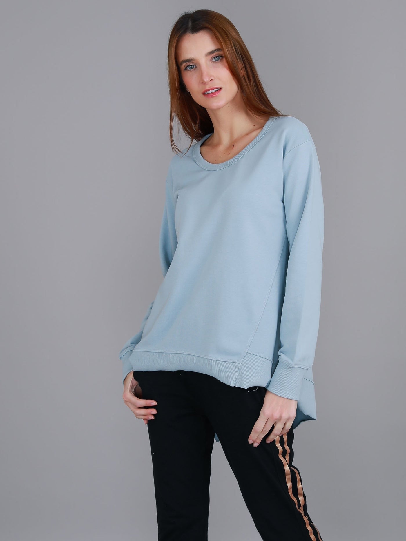 Newhaven Relaxed Sweatshirt - Storm Blue