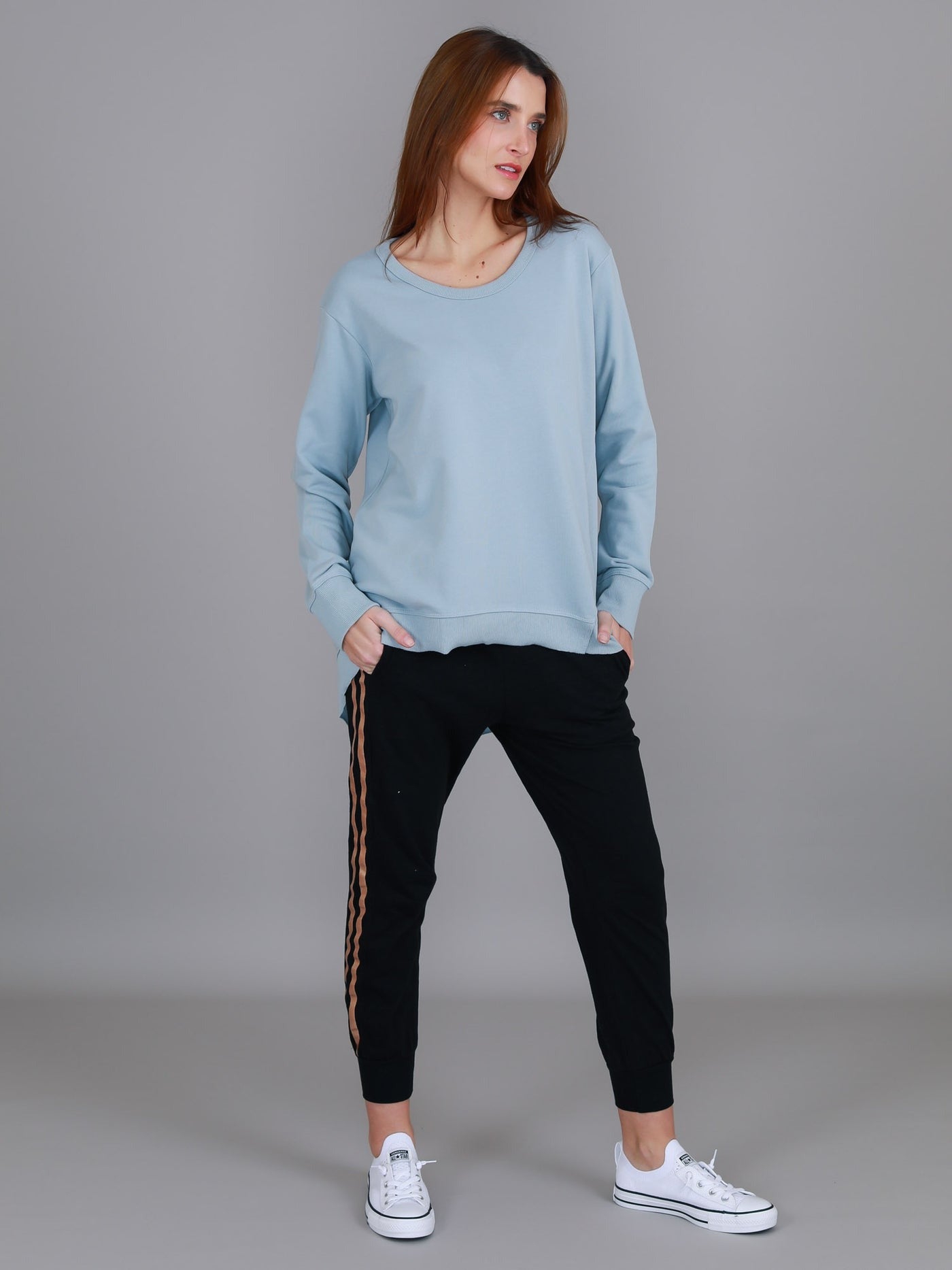 Newhaven Relaxed Sweatshirt - Storm Blue