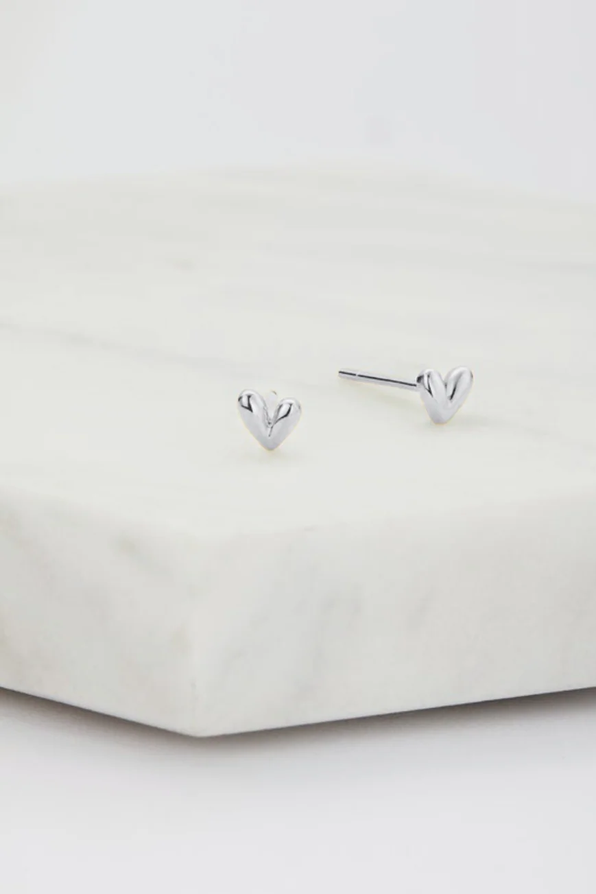 Nora Stud Earring – Silver