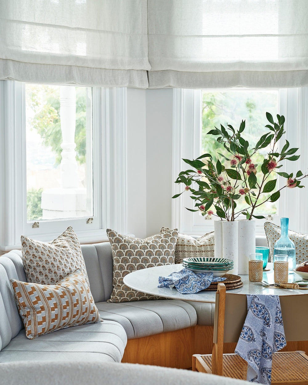 Paisley Tobacco Napkin Set