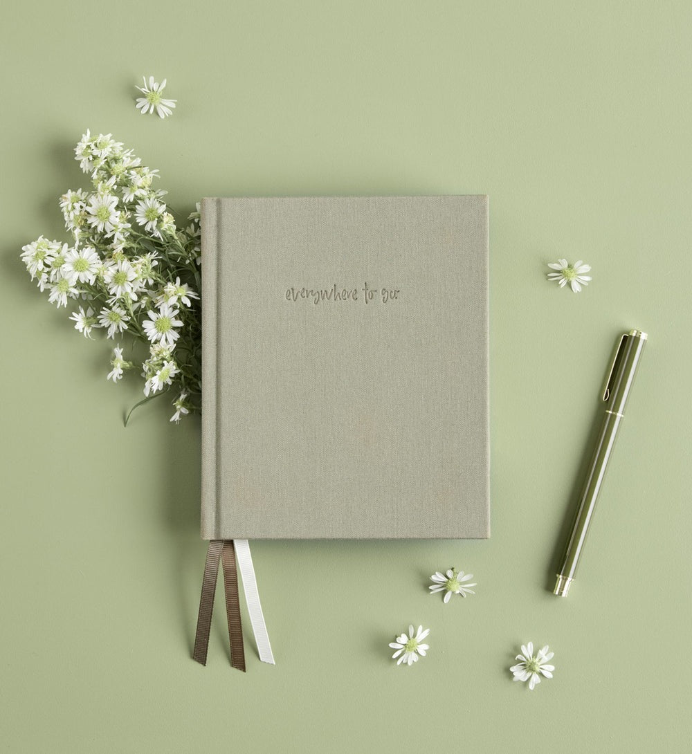 Petite Hardcover Journal - Everywhere To Go