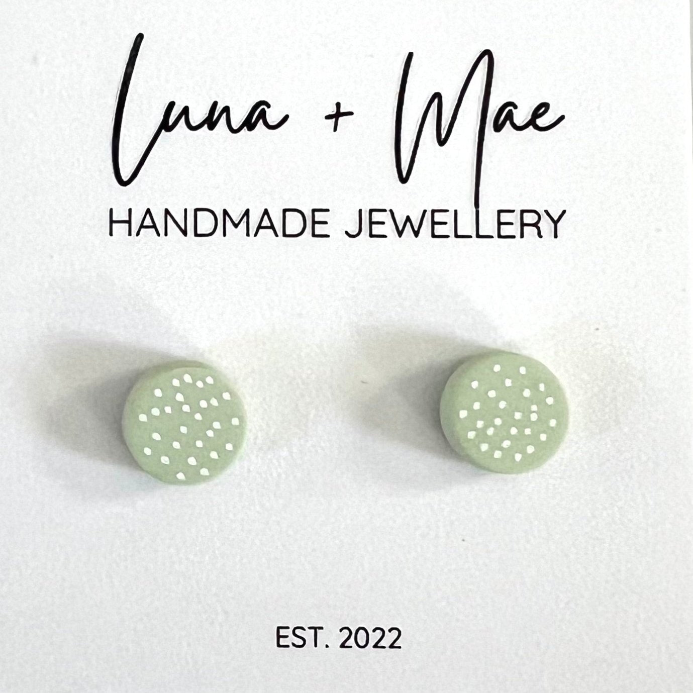 Polymer Clay Tiny Stud Single - #1