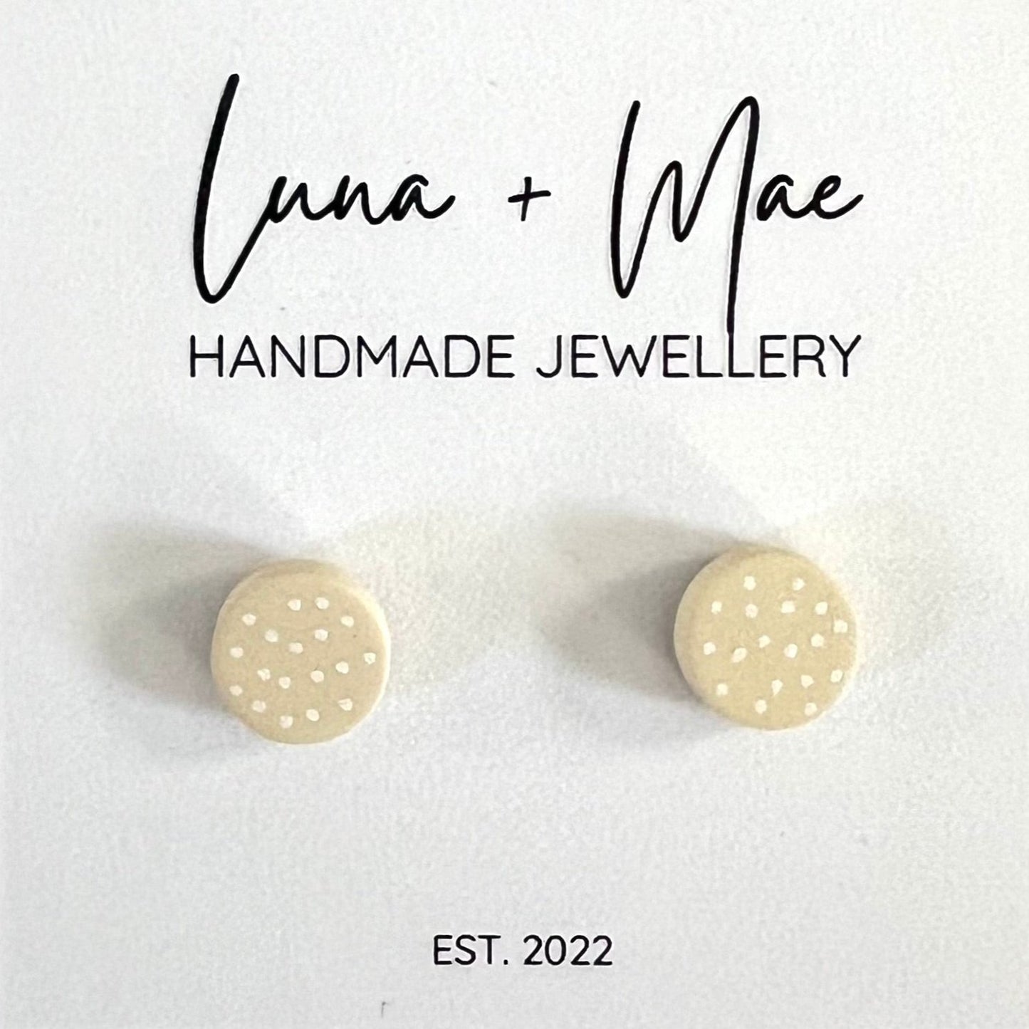 Polymer Clay Tiny Stud Single - #2