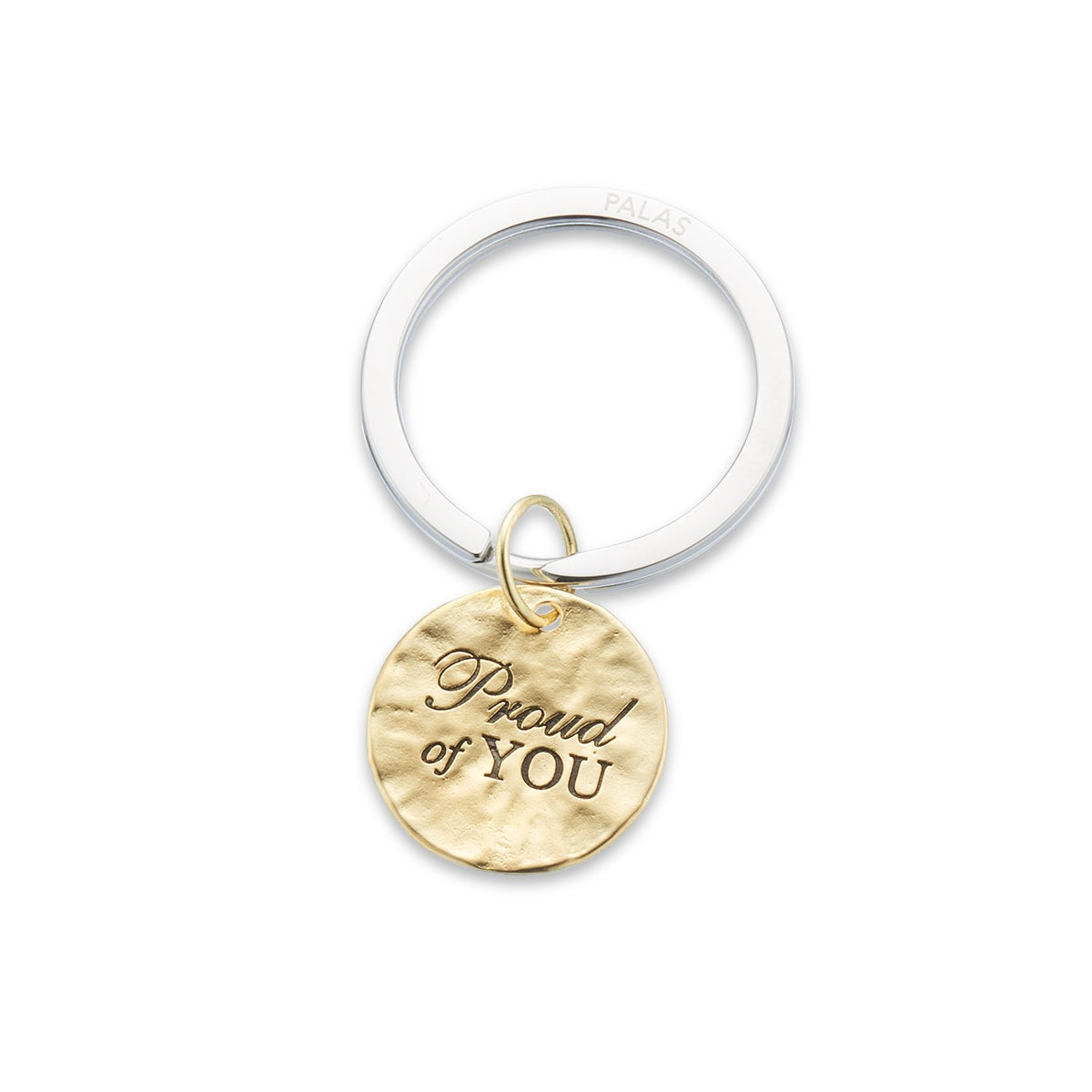 Proud of You Charm Keyring