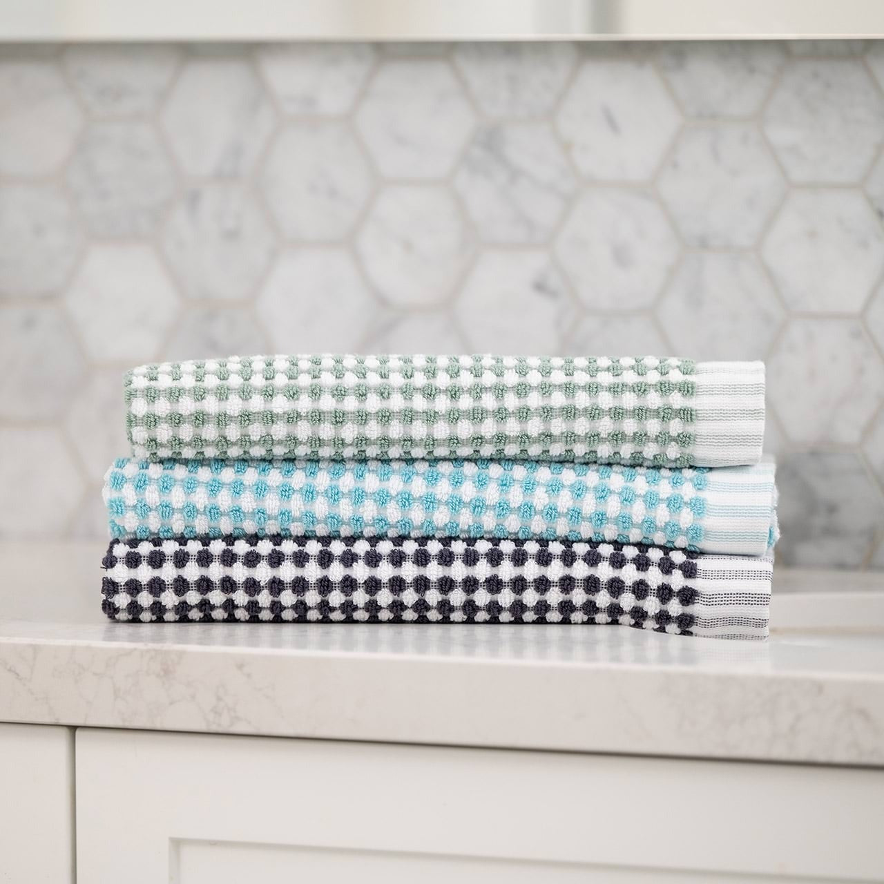 Royal Splendour Moda Extra Large Hand Towel - Aqua Foam