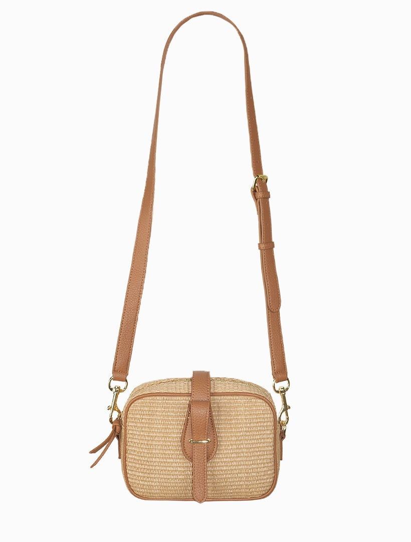 Ruby Palma Cross Body Bag - Tan