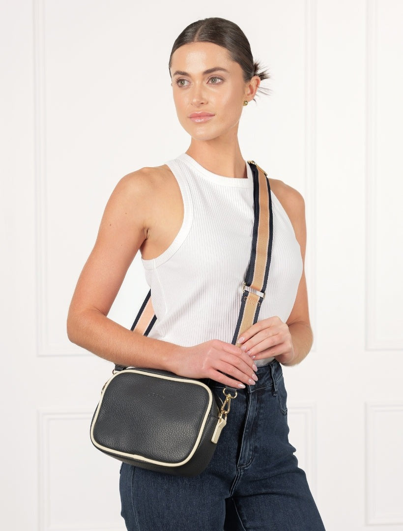 Ruby Sports Cross Body Bag Dual Tone – Navy White