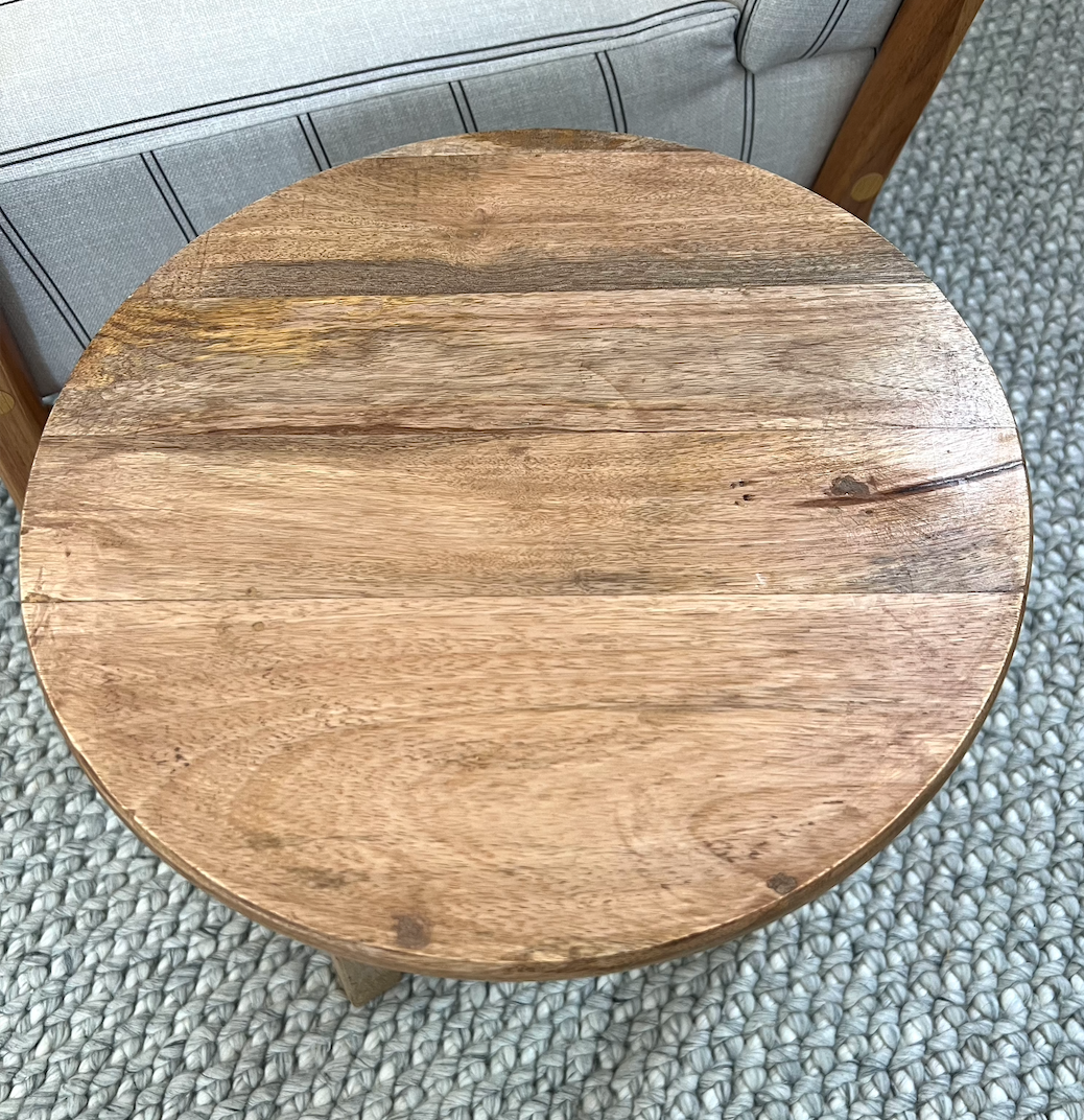 Maid Wood Round Stool