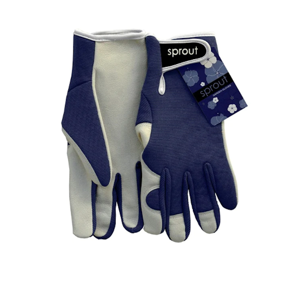 Sprout Goatskin Gloves - Navy