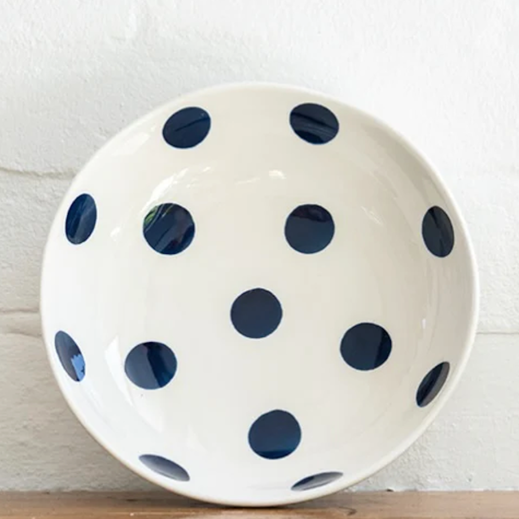 Spot Salad Bowl - Navy