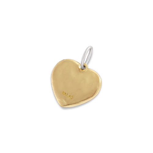 Shine Bright Love Heart Charm