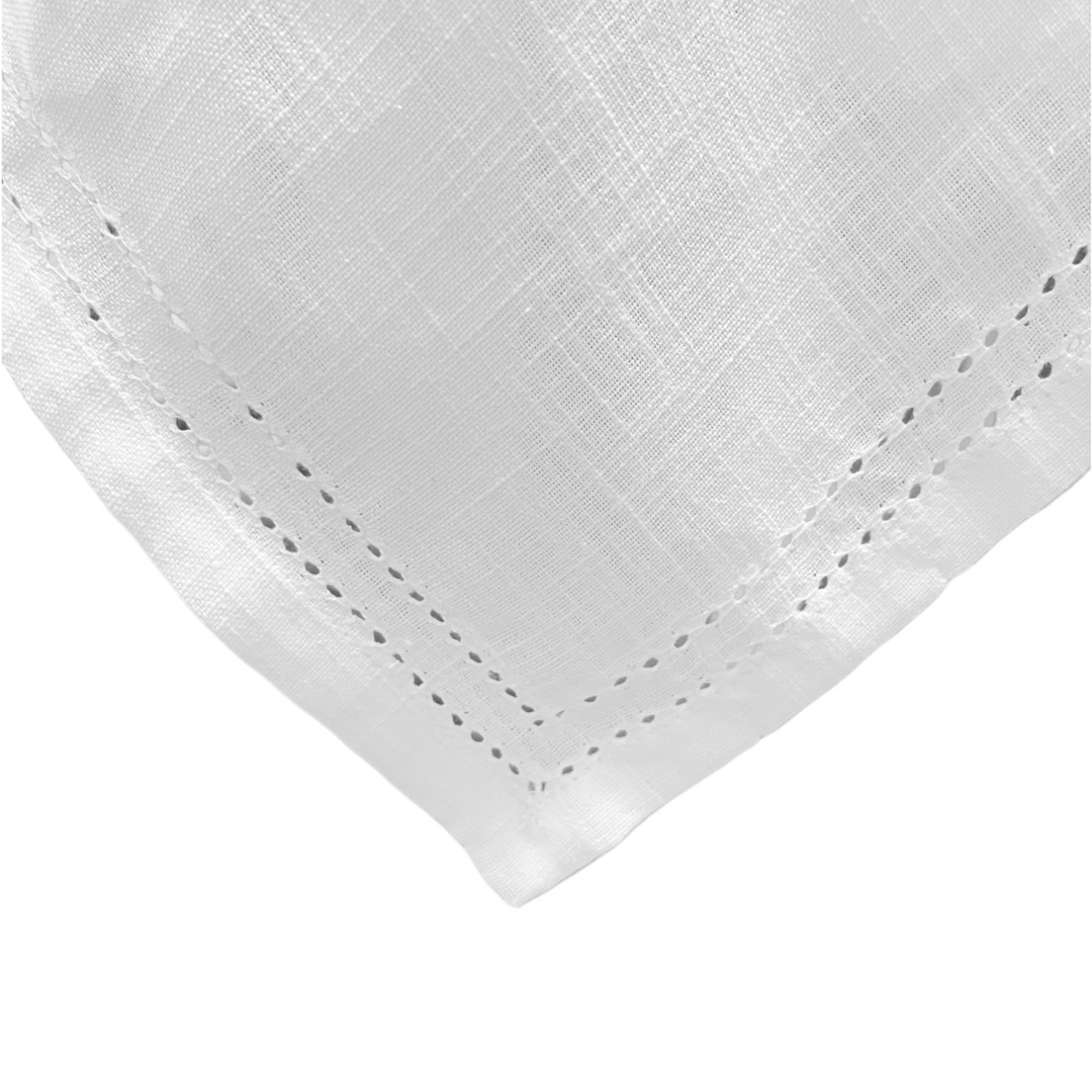 Simon Rectangle Tablecloth – White