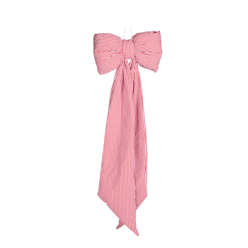 Striped Elongated Bow