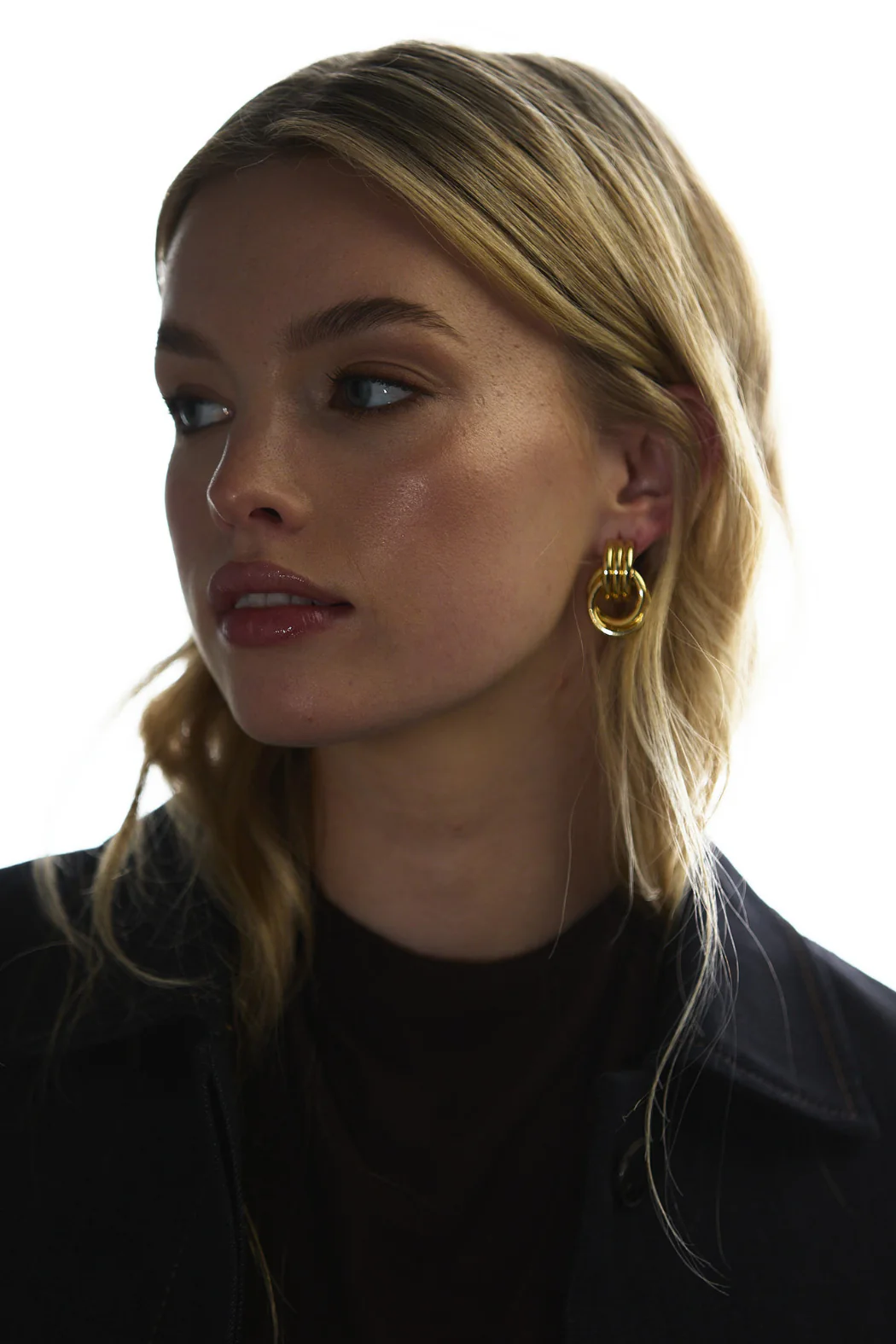 Poppy Earring Large - Gold