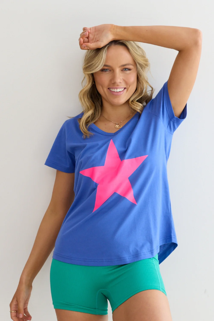 Freedom T-Shirt - Cobalt