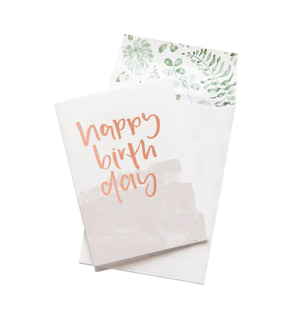 Greeting Card - Happy Birthday