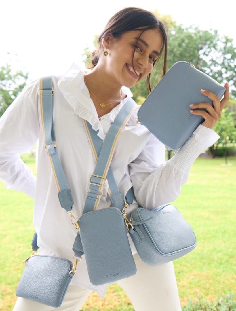 Wanderer Cross Body Bag - Denim