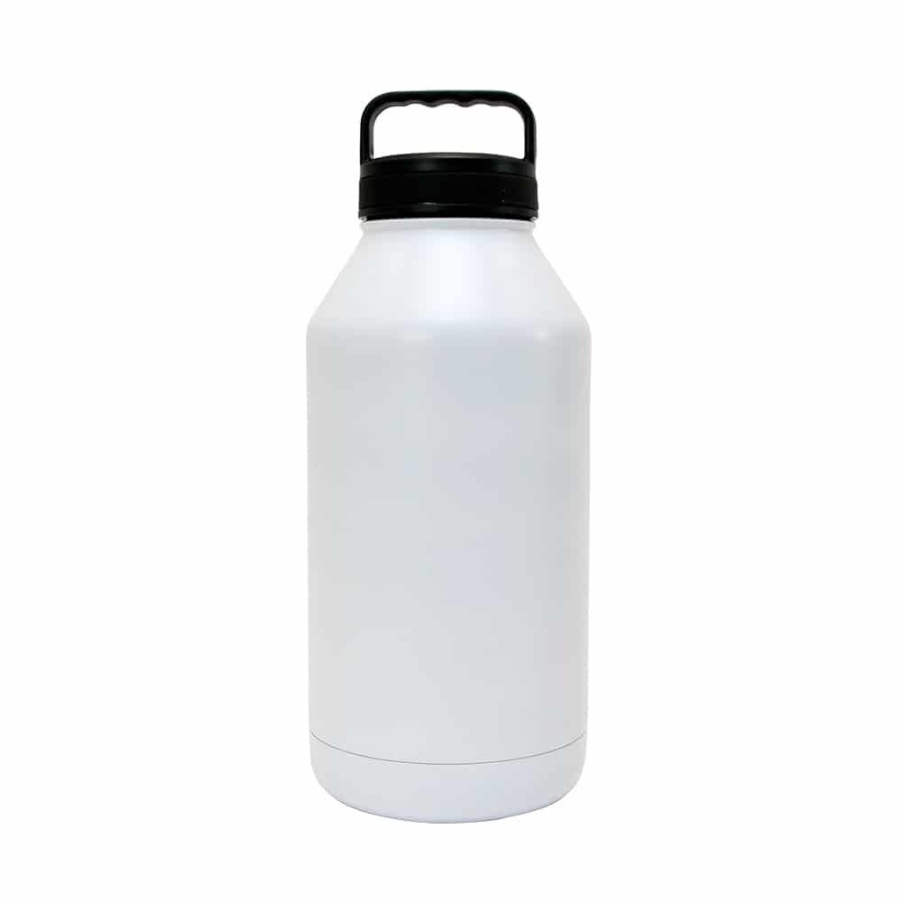 Watermate (Big Bottle) Stainless Steel Drink Bottle - White