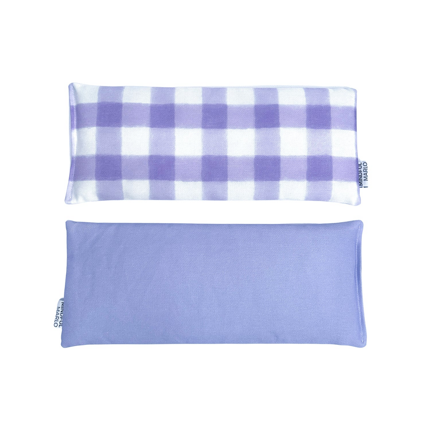 Gingham Wheat Bag - Violet