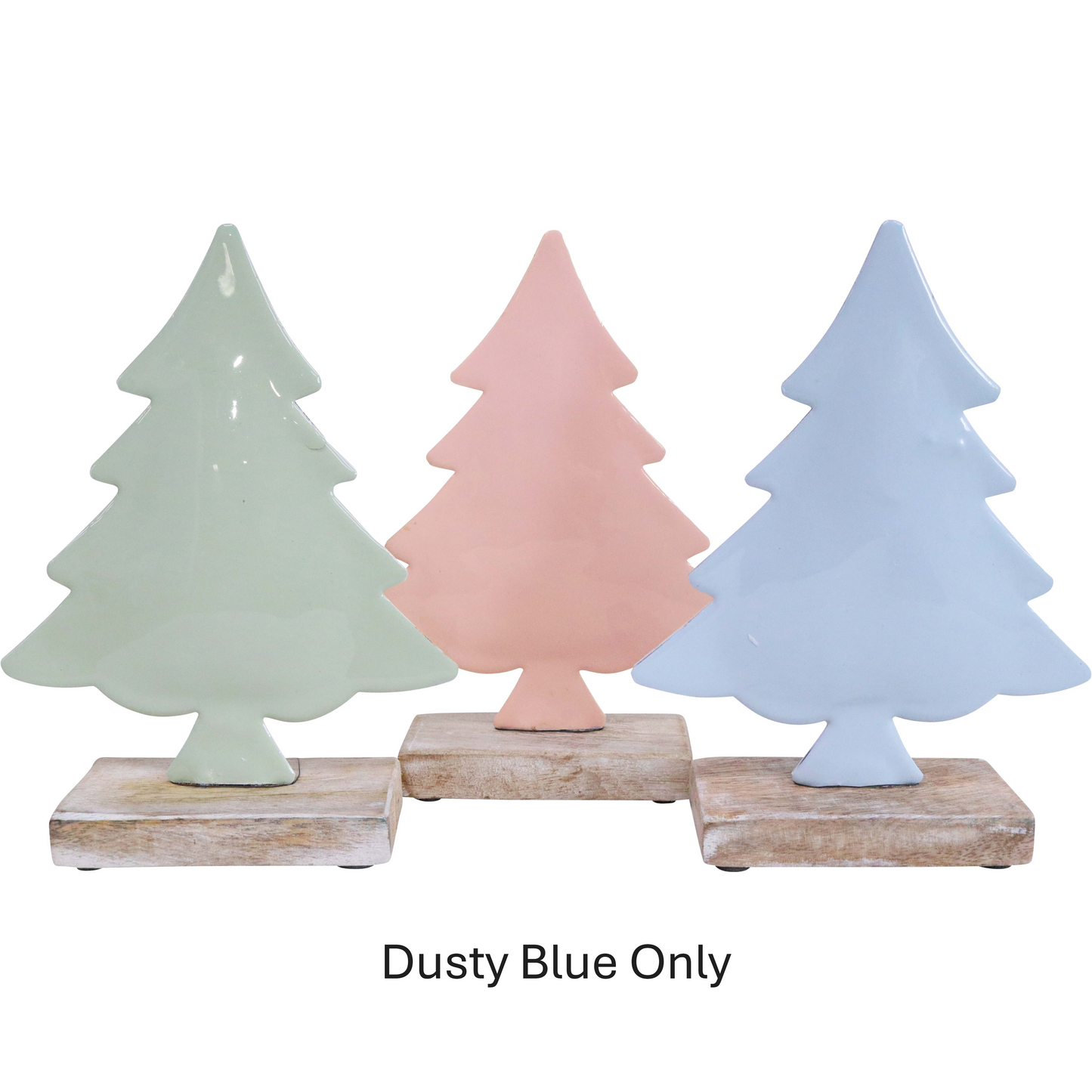 Xmas Tree - Dusty Blue