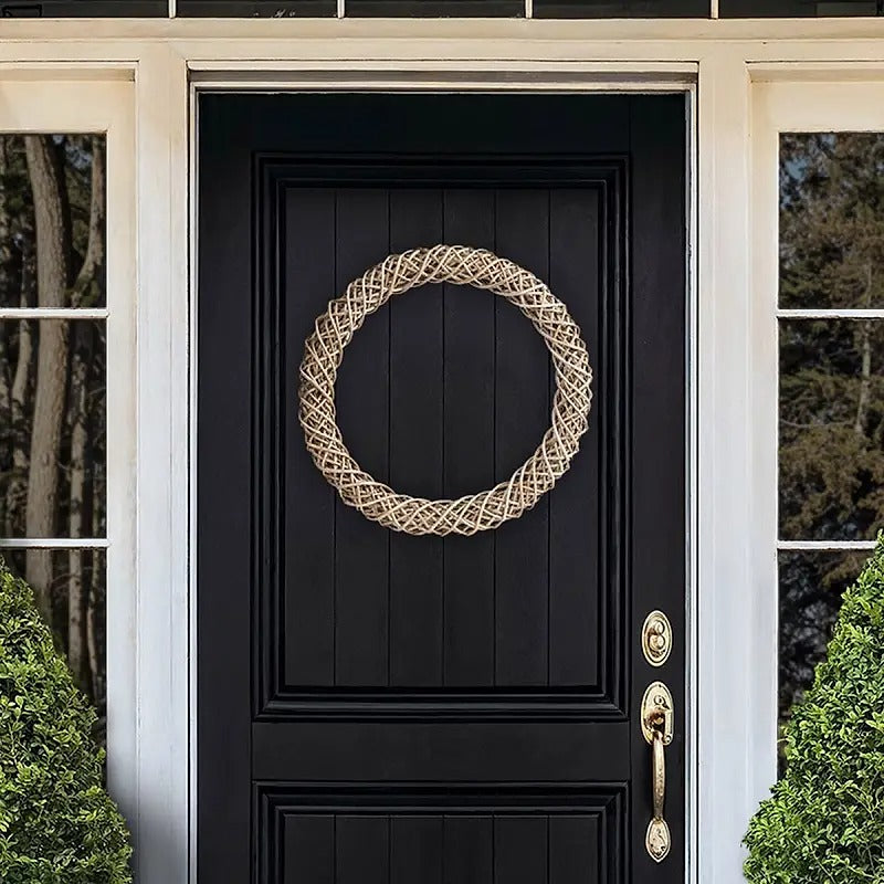Yuletide Kubu Cane Wreath
