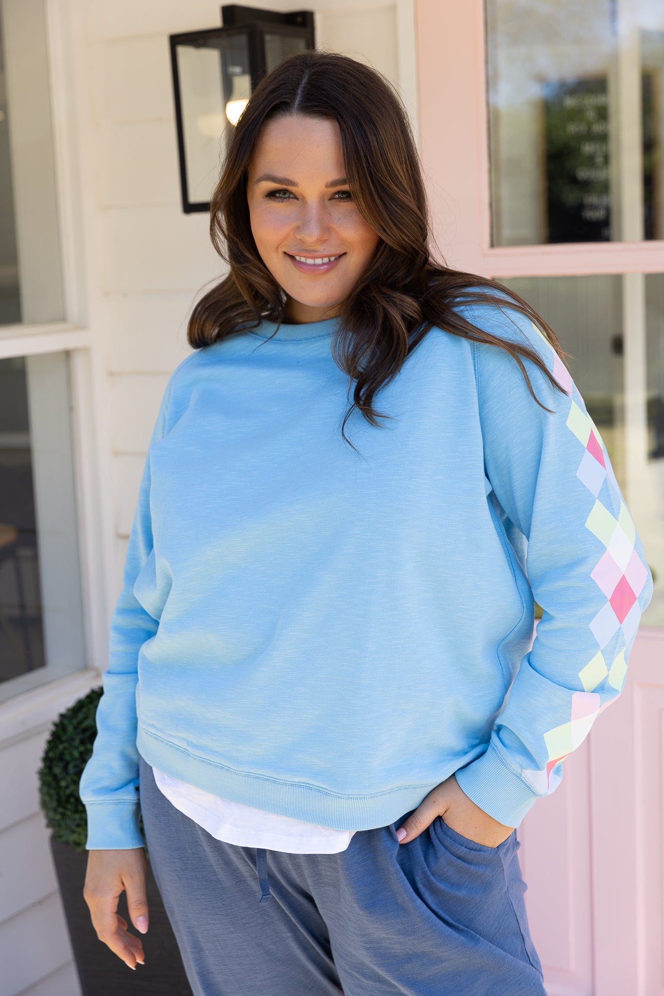 Zanni Sweater - Light Blue