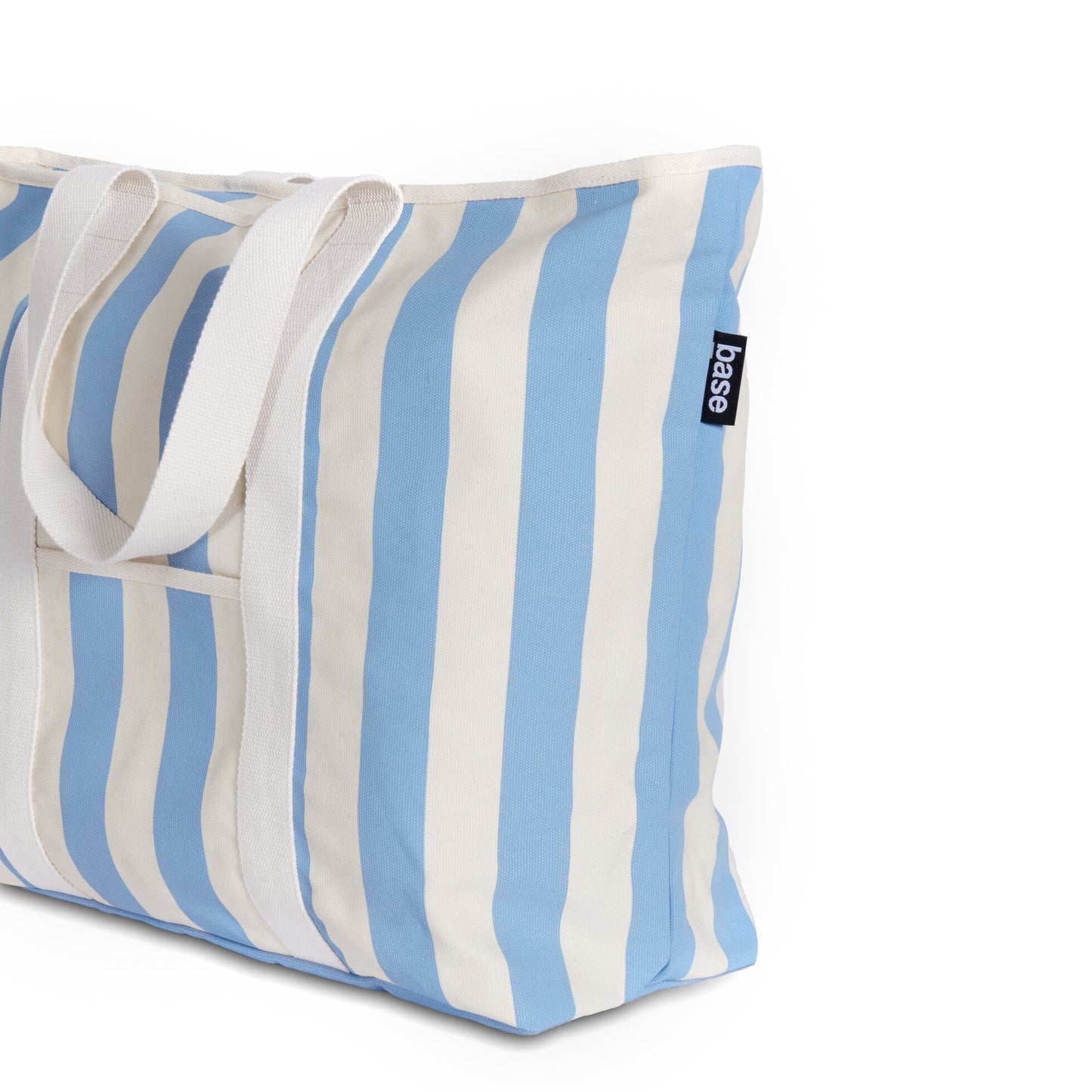 All Day Base Canvas Bag - Powder Blue Stripe