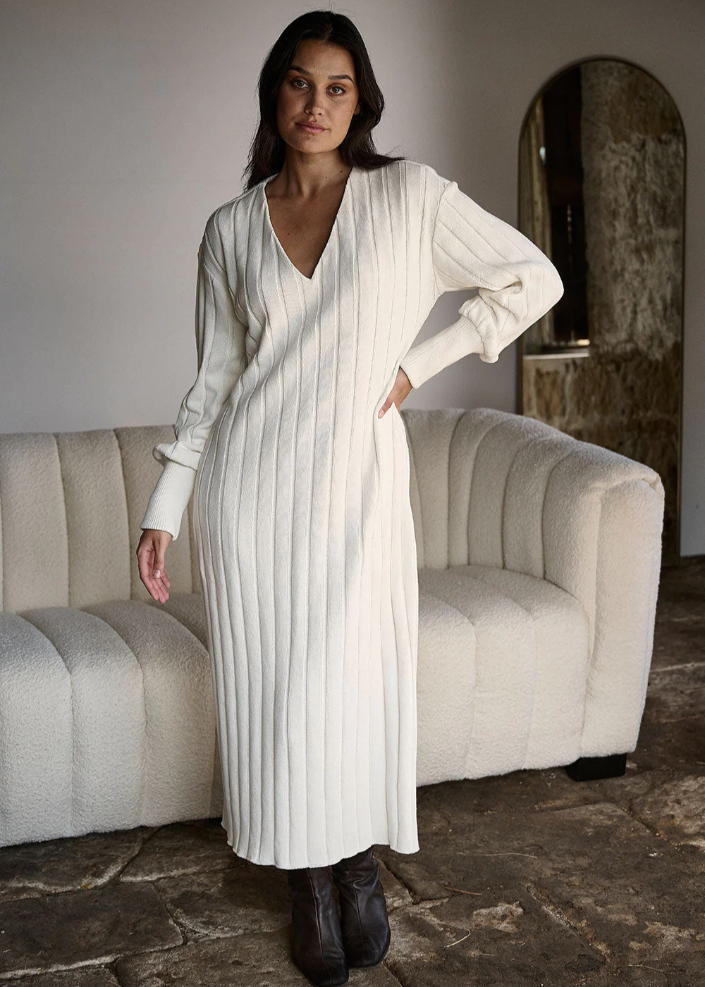 Arlow Dress - Off White