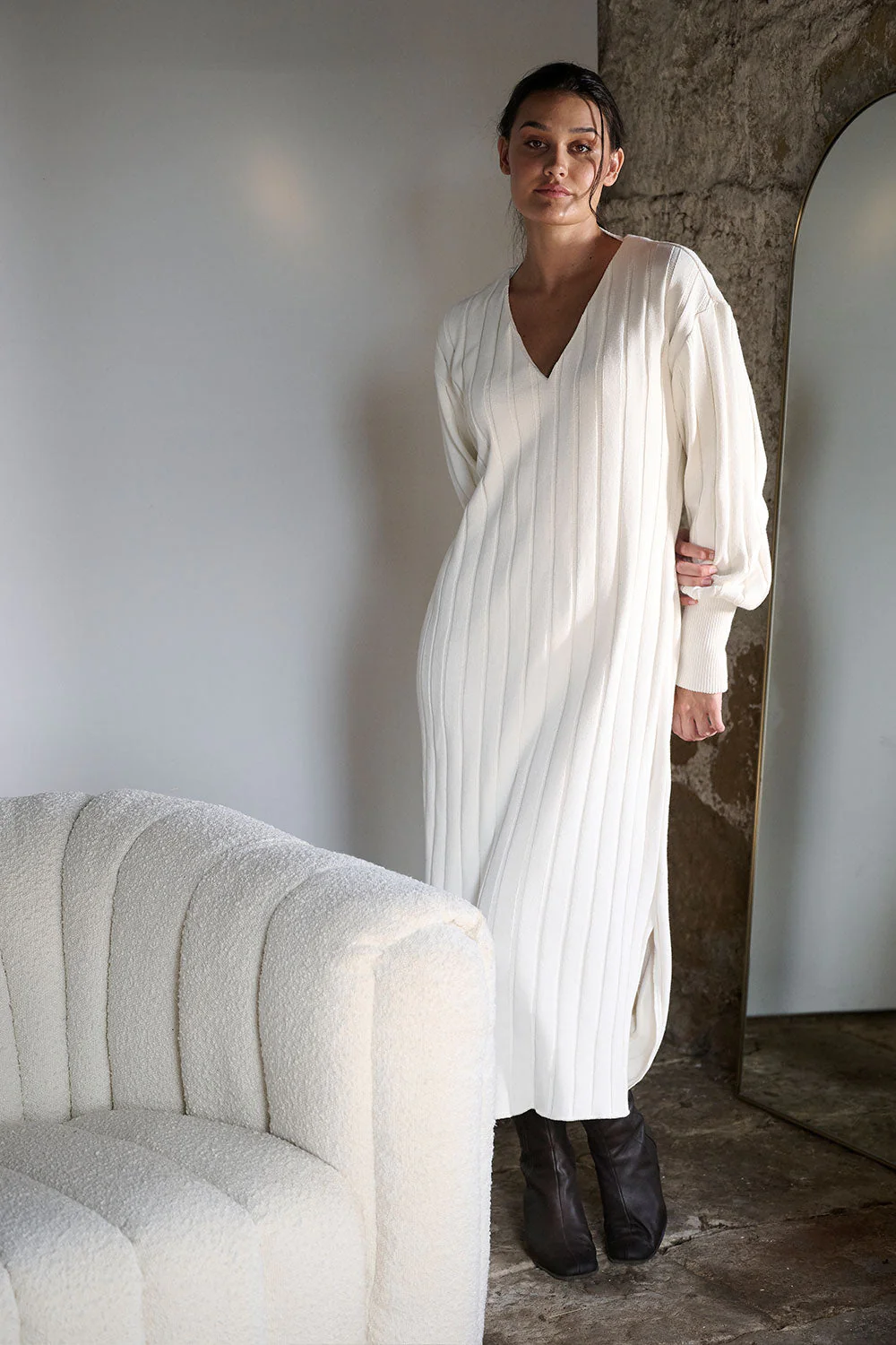 Arlow Dress - Off White