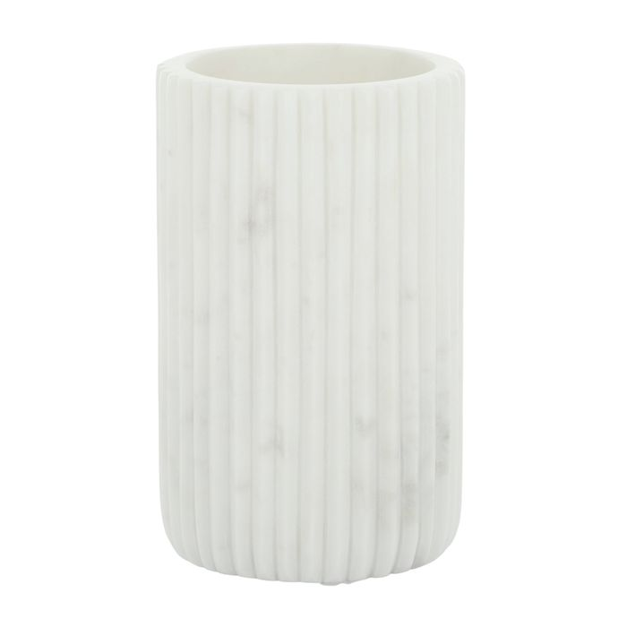 Mara Marble Utensil Holder - White