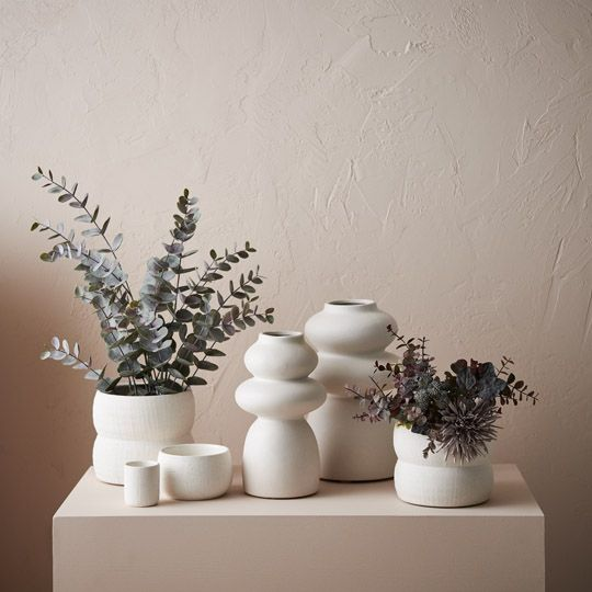 Remi Candle Small - White