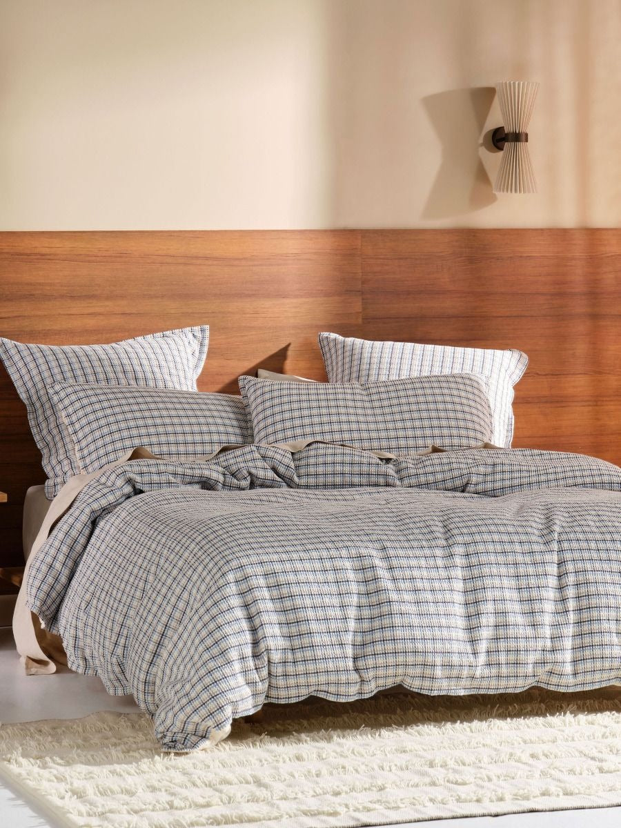 Highland European Pillowcase - Ink