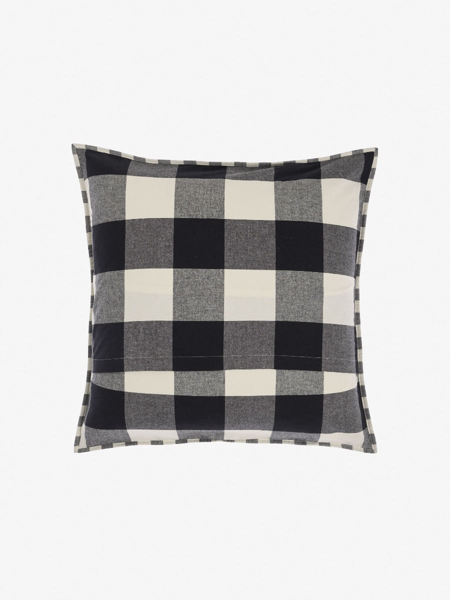 Wren European Pillowcase - Black