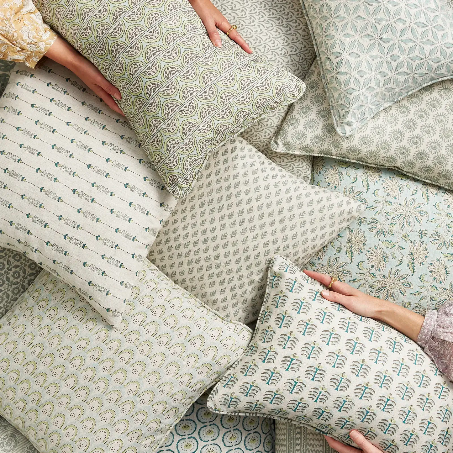 Uluwatu Wasabi Cushion