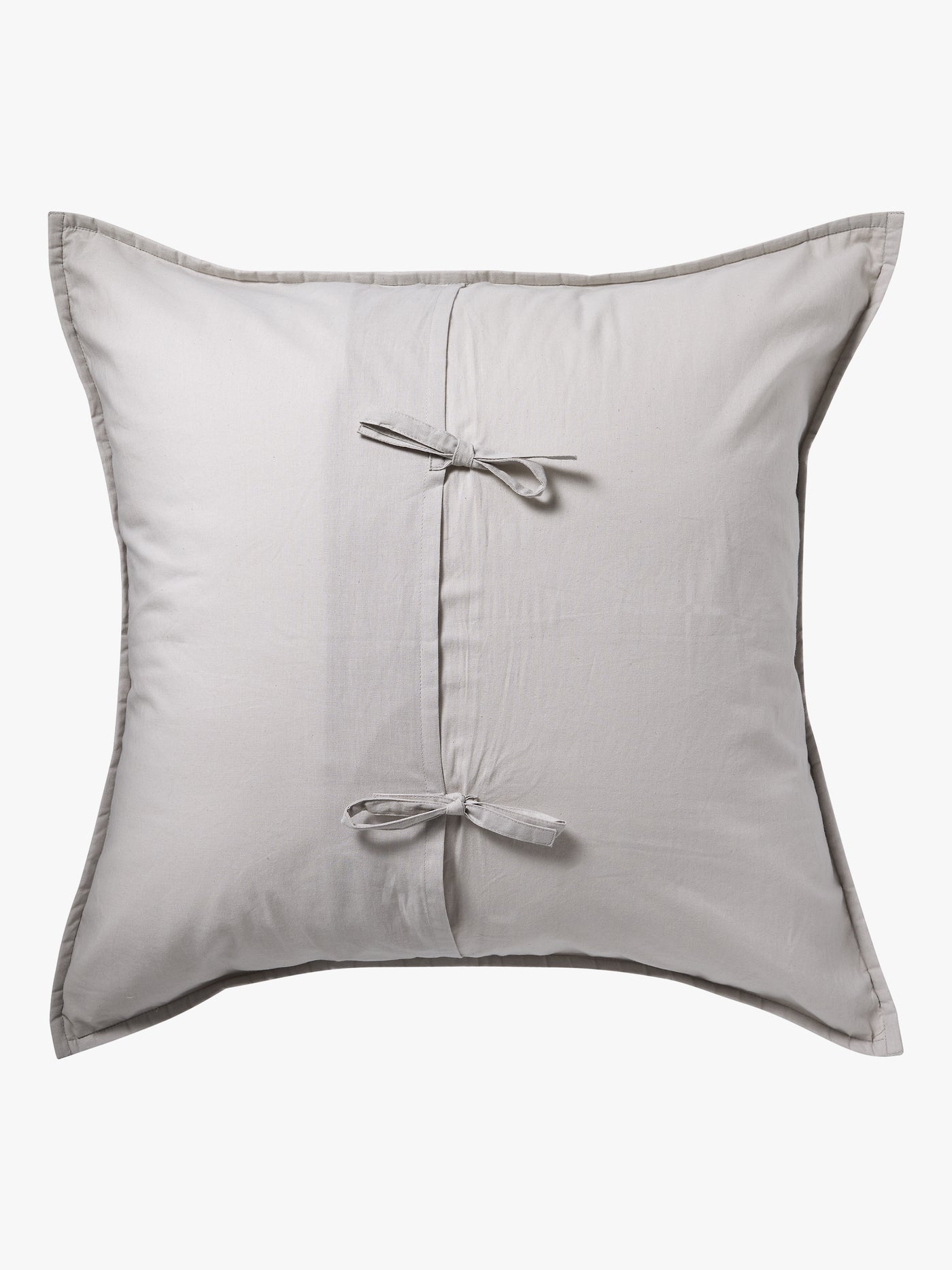 Maddox European Pillowcase - Silver