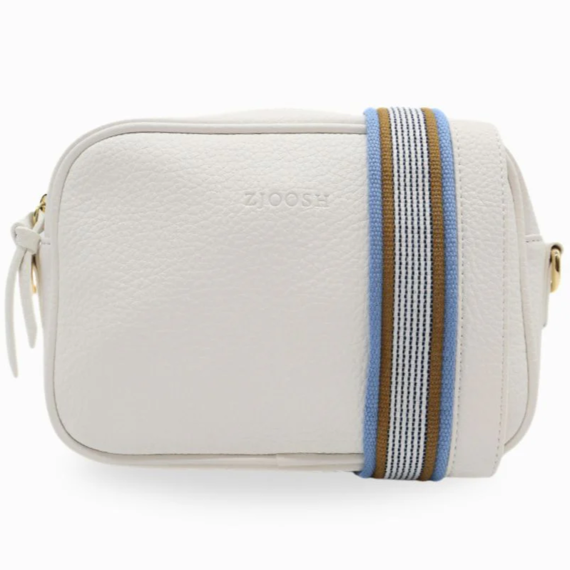 Ruby Sports Cross Body Bag - White