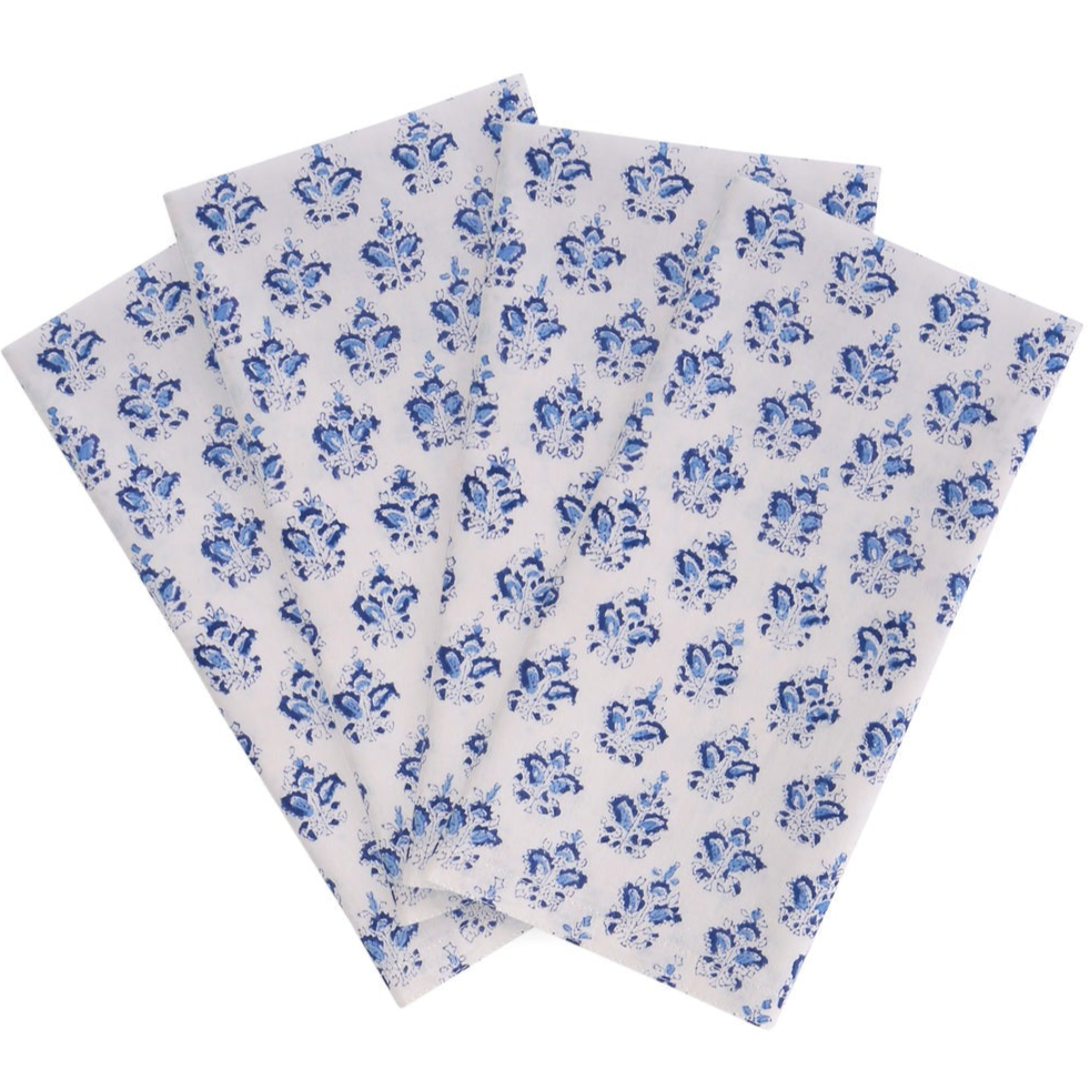 Sanganer Azure Napkin Set